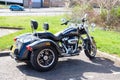 Beautiful Harley Davidson Tricycle Parked in Dundee Scotland