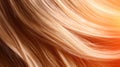 Beautiful healthy shiny hair texture with highlighted streaks. Generative Ai Royalty Free Stock Photo