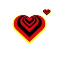 Heart logo. Icon