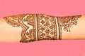 Beautiful Heena Design In The Arm