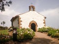 Beautiful Hermitage Of San Antonio De Padua In Candas.