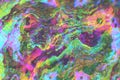 Abstract multicolor digital pattern. Royalty Free Stock Photo