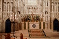 Beautiful high alter of Washington National Cathedral in Washington, DC