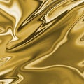 Gold Dense Liquid Surface Luxury Fabric Texture Graphic Background Royalty Free Stock Photo