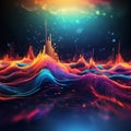 a beautiful, high-quality image that visualizes the Digital Pulse concept. This abstract background is meant to convey the energy