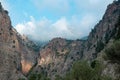 Beautiful high Turkish mountains and picks Royalty Free Stock Photo