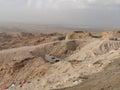 Beautiful highway through Jabal Hafeet mountain in Al Ain,UAE.