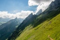 Beautiful hike in Appenzell Alps