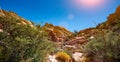 beautiful hiking mountains in nevada, usa