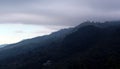 Beautiful hills landscape near the kodaikanal tour place. Royalty Free Stock Photo