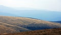 The beautiful hills surrounding Cindrel mountains Royalty Free Stock Photo