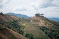 A beautiful hillside along the hike from Kalaw to Inle Lake