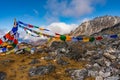 Beautiful Himalayan Landscape of Sele La Pass in Kanchenjunga Mountain, Nepal before Chairam Viilage Royalty Free Stock Photo