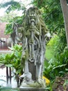 Beautiful hindu statue in Bali island.