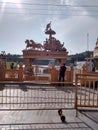 Beautiful hindu temple at rishikesh excellent