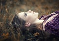 Beautiful hippie girl Royalty Free Stock Photo