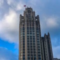 Beautiful historic building in downtown Chicago Royalty Free Stock Photo