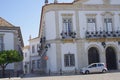 Beautiful historic buildings in Portuguese city