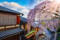 Beautiful of Historic Higashiyama district, Kyoto in Japan Royalty Free Stock Photo