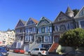 Beautiful Historic Four Seasons Houses in San Francisco, California, USA