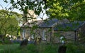 Historic Stone Church and Cemetery in Northern England