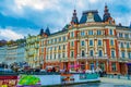 Beautiful historical buildings Karlovy Vary Czech Republic Royalty Free Stock Photo