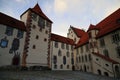 The beautiful Hohes Schloss castle in Fussen, Bavaria