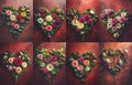 a beautiful holiday hearts blossom colorful floral wedding holidays flower garden bloom spring mothers day fresh hydrangea
