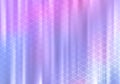 Beautiful Holographic Bg with Geometric Lines. Elegant Vector Banner.