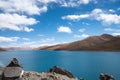 Beautiful holy lake yamdrok Royalty Free Stock Photo