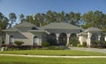 Beautiful home with arches. Royalty Free Stock Photo