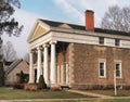 Beautiful home with pillars Royalty Free Stock Photo