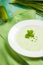 Beautiful Soup with green peas