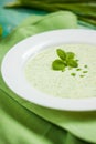 Beautiful Soup with green peas