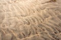 Beautiful horizontal background image of a sand beach texture near Alesund, Norway Royalty Free Stock Photo