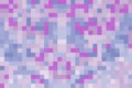 Beautiful horizontal mosaic abstract squares texture blue pink violet pastel colors