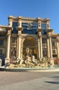 Beautiful Hotel Caesar Palace On The Las Vegas Strip. Travel Vacation Royalty Free Stock Photo