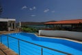 Beautiful hotel in Crete Royalty Free Stock Photo
