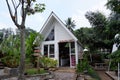 Beautiful house building used as traditional store