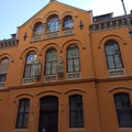 beautiful house designed by the famous 19th century architect Hugo Maltas, located in Huniadi Janos Street in Budapest, Hungary