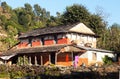 Beautiful house home building, Nepal, Annapurna region