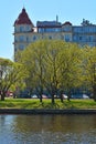 Beautiful House on Krestovsky Island in St. Petersburg, Russia