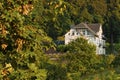 A beautiful house near Drachenburg Castle near Koenigswinter - Bonn, North Rhine-Westphalia Royalty Free Stock Photo