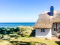 Beautiful house with Roof ree Royalty Free Stock Photo