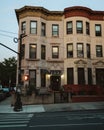 Beautiful houses in Crown Heights, Brooklyn, New York