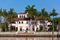 Beautiful houses downtown at the waterfront Royalty Free Stock Photo