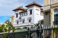 Beautiful houses in Salou Spain Royalty Free Stock Photo