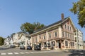 Beautiful houses in victorian style in Castine