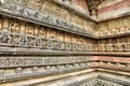 Beautiful Hoysala Architecture at the Chennakeshava Temple at Belur Royalty Free Stock Photo