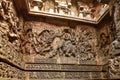 Beautiful Hoysala Architecture at the Hoysaleshwara and Kedareshwara temples in Halebidu